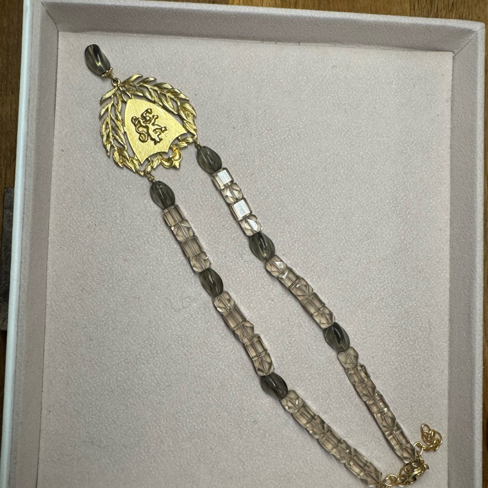 Gold and Gray Women's Necklace